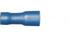 Blue Female Spade 4.8mm Fully Insulated terminals