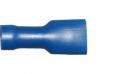 Blue Female Spade 6.3mm Fully Insulated terminals